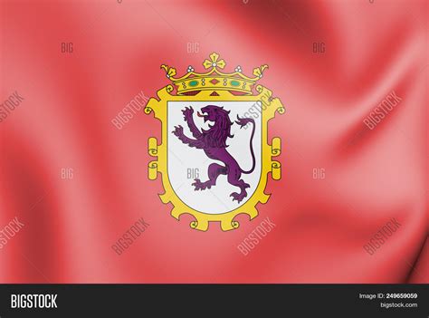 3d Flag Leon City, Image & Photo (Free Trial) | Bigstock