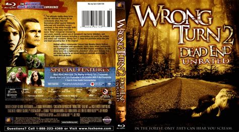 Wrong Turn 2 - Dead End - Movie Blu-Ray Scanned Covers - Wrong Turn 2 - Dead End Unrated :: DVD ...