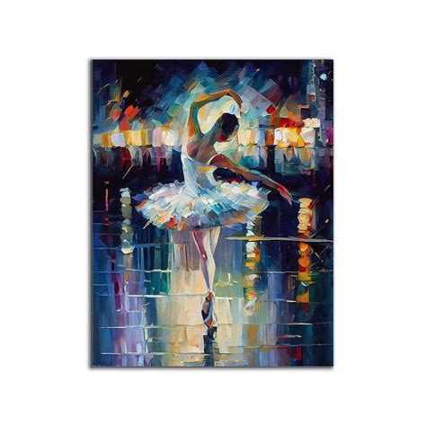 Ballet Dancer Oil Painting 36" x 48"