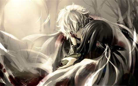 Anime Couple Hug Cry Wallpapers - Wallpaper Cave