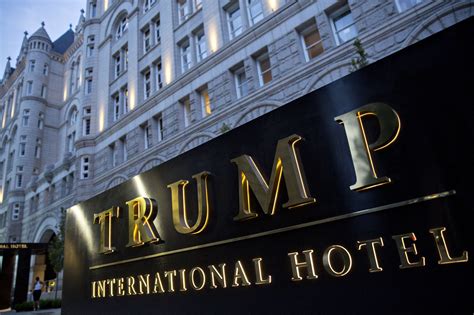 Donald Trump's hotel in DC hit by vandalism