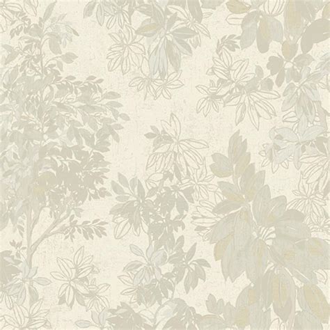 Wallpaper Leaf Pattern Wallpaper That Will Make Your Rooms Look Stylish and Simple Wallpaper at ...