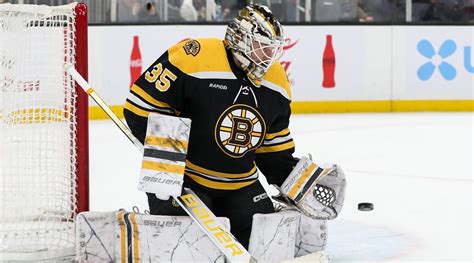 Bruins Goalkeeper Linus Ullmark Scores Remarkable Goal…