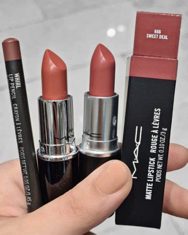 45 Mac Lipstick Shades You Should Own : Mac Can You Tell vs Sweet Deal ...
