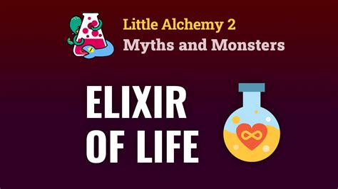 Elixir of Life - Little Alchemy 2 Cheats