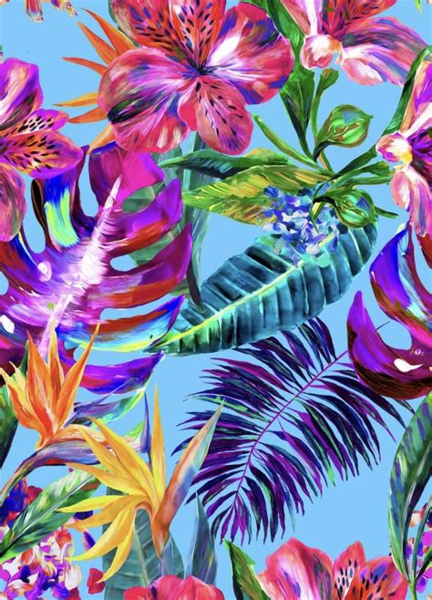 Fondo de pantalla-hojas | Tropical print wallpaper, Tropical wallpaper ...