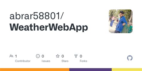 GitHub - abrar58801/WeatherWebApp