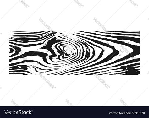 Wooden texture black white wood grain background Vector Image