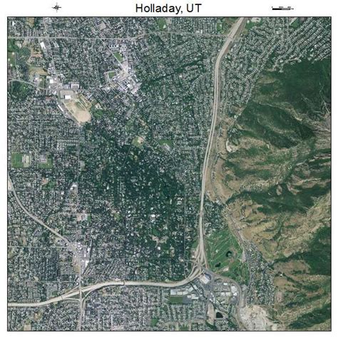 Aerial Photography Map of Holladay, UT Utah