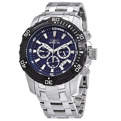 Invicta Pro Diver Chronograph Blue Dial Men's Watch 0077 0077 843836000772 - Pro Diver, Pro ...