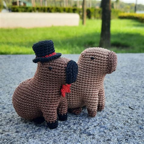 Ravelry: Sitting capybara pattern by Liudmyla Konkina