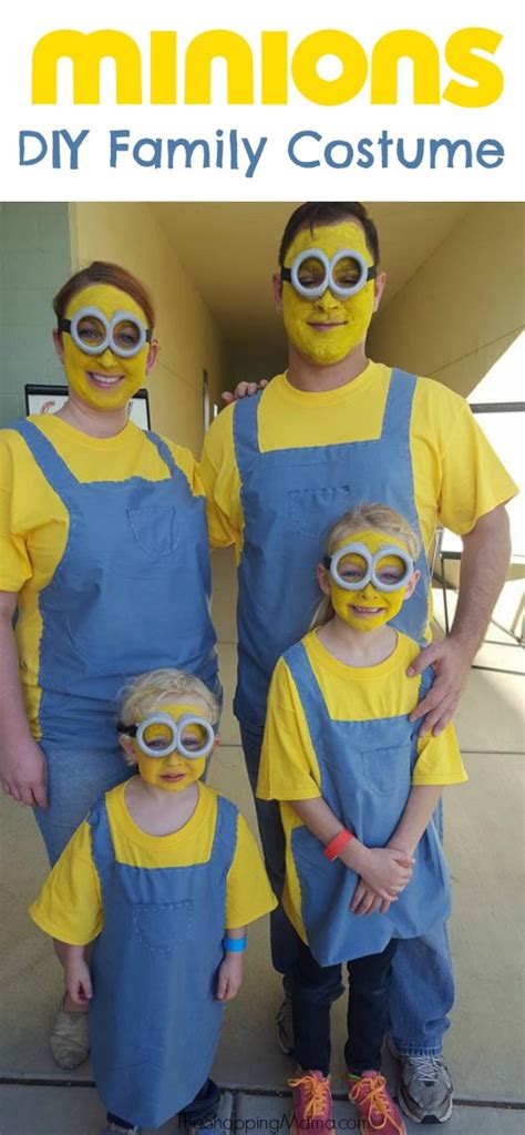 DIY Minions Family Costume - MomTrends