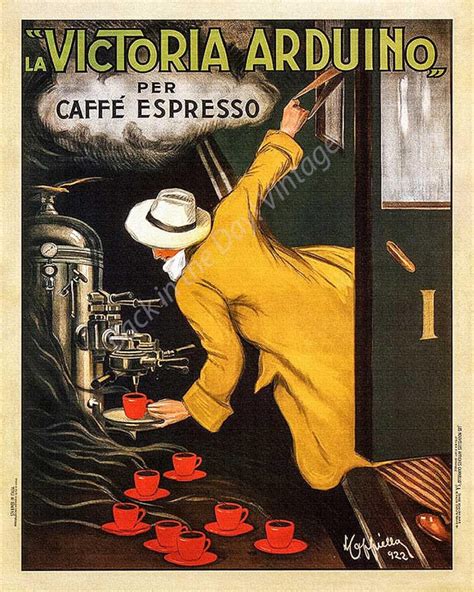 Expresso, Cafe, Coffee Machines, Giclee Reproduction, Advertising ...