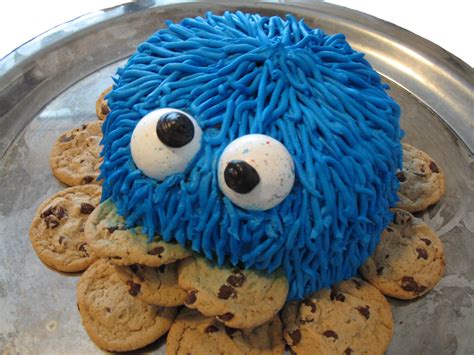 Cookie Monster Cakes – Decoration Ideas | Little Birthday Cakes