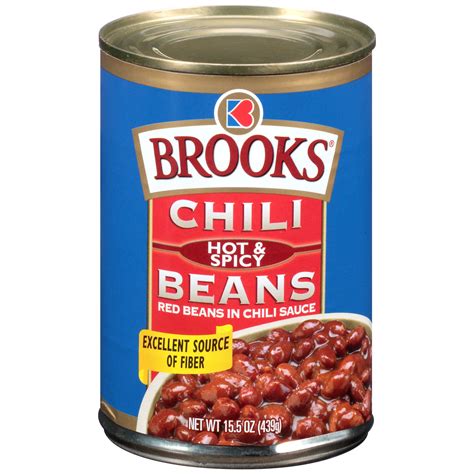 Brooks: Hot & Spicy In Chili Sauce Chili Beans 15.5 Oz - Walmart.com ...