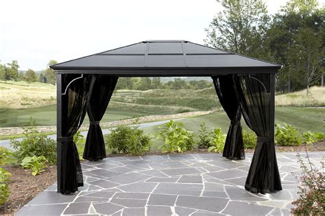 Grand Resort Nevada 10ft x 12ft Aluminum Panel Hard Top Gazebo *Limited Availability