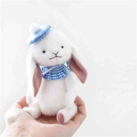 Teddy rabbit sewing pattern - Teddy Supplies