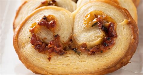 Savory Palmiers with Bacon, Gruyère, and Caramelized Onions - Striped ...