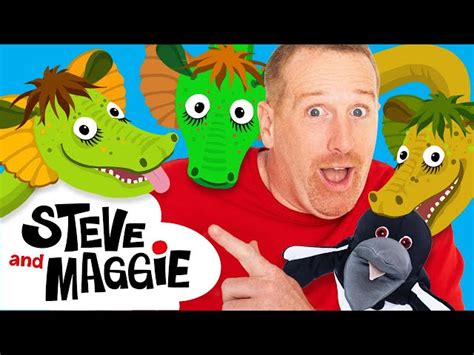 Steve and Maggie: Crazy Monster Hun…: English ESL video lessons