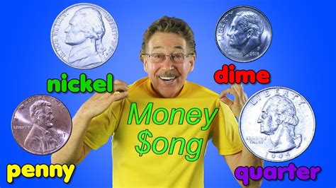 The Money Song | Penny, Nickel, Dime, Quarter | Jack Hartmann Money Song - YouTube