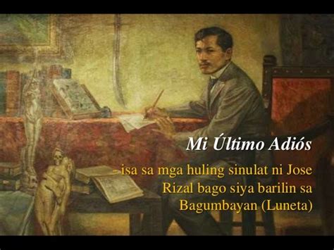 Mi último adiós (Ang Huling Paalam ni Rizal)