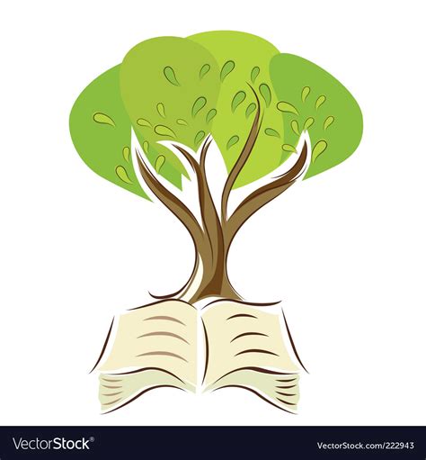 Book Tree Vector