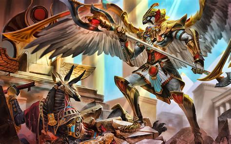 Horus Smite God, 2019 games, warriors, Smite, MOBA, Smite characters ...