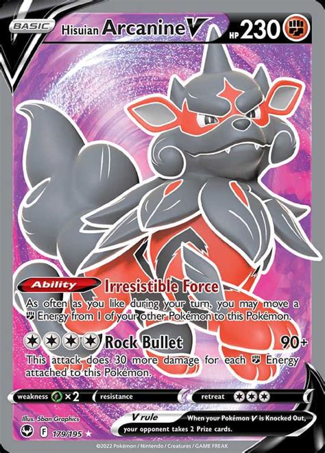 Hisuian Arcanine V (swsh12-90) Pokemon Card Database