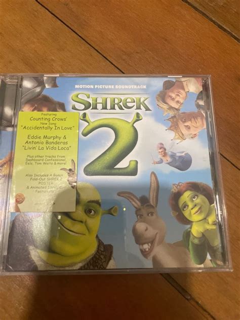 Motion picture soundtrack Shrek 2 movie english music CD, Hobbies & Toys, Music & Media, CDs ...