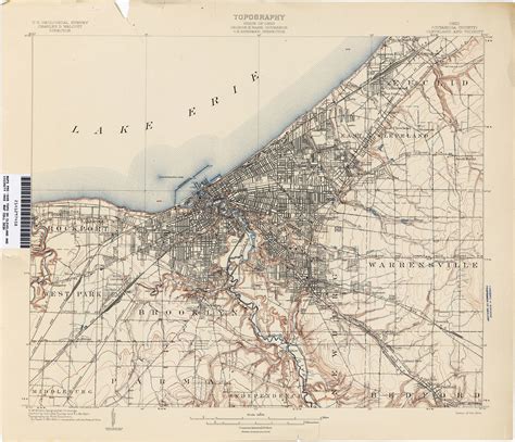 Ohio State Topographic Maps