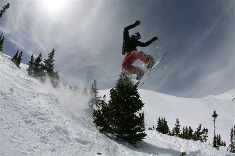 Snowboarding Breckenridge Ski Resort Breckenridge Colorado USA