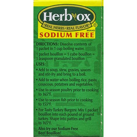 Herb-Ox Sodium Free Chicken Flavor Granulated Bouillon Packets 8 ct | Shipt