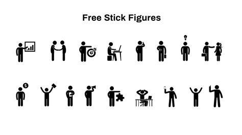 Free PowerPoint Stick Figure Pack in 2023 | Stick figures, Powerpoint, Powerpoint presentation