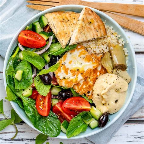 The BEST Greek Meze Power Bowl Recipe | Healthy Fitness Meals