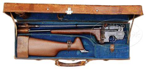 Historical Firearms - Mauser C96 Carbine The 14.5-inch barrelled...