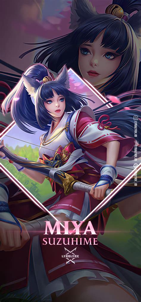 Miya Suzuhime | Mobile legends, Mobile legend wallpaper, Miya mobile ...