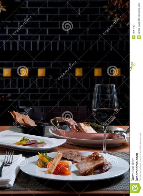 Selection of Foods with Wine Stock Image - Image of jalapeno, bone ...