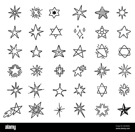 Shooting star pattern Black and White Stock Photos & Images - Alamy