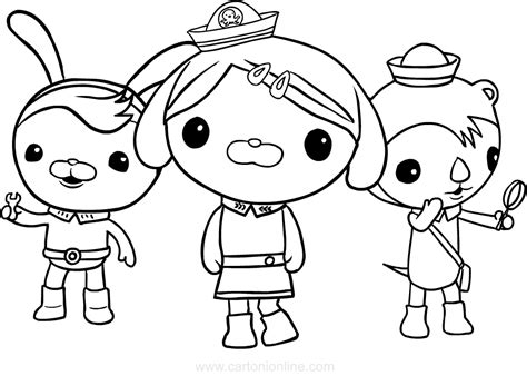 Dashi Octonauts Coloring Pages Coloring Pages