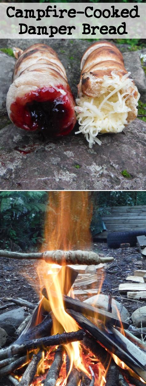 Delicious Campfire-Cooked Damper Bread! | Campfire cooking, Campfire ...