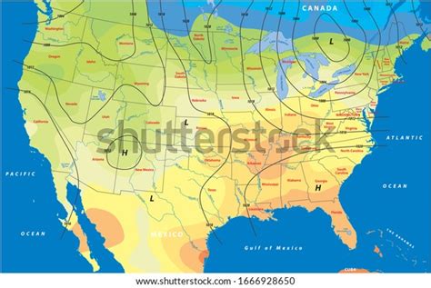 Gulf Of Mexico Weather Map: Over 15 Royalty-Free Licensable Stock ...