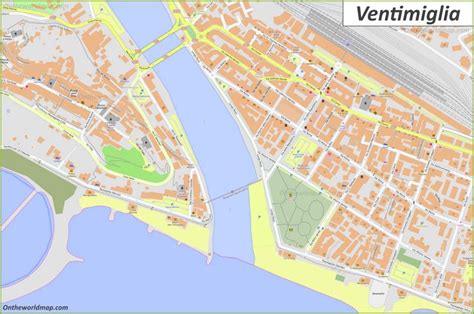 Ventimiglia Maps | Italy | Maps of Ventimiglia