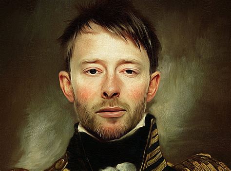 Thom Yorke cracked paint effect oil painting photoshop | Portrait photoshop, Photoshop painting ...