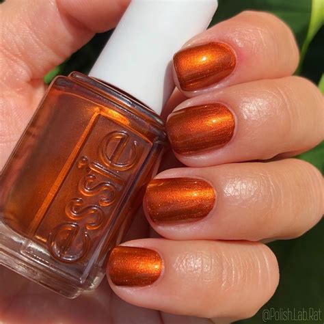 @essie - Rust Worthy - Fall 2019 Sweater Weather Collection. A burnt ...