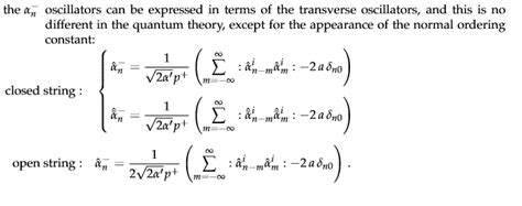 physics - Question in String Theory / Mass of States / Number Operator - Mathematics Stack Exchange