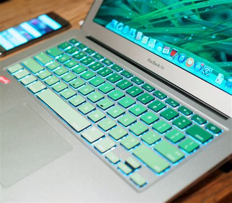 Green Keyboard Stickers Laptop Keyboard Cover Macbook Keyboard - Etsy