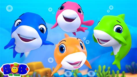 Five Little Sharks Went Swimming One Day More Nursery Rhymes & Baby Songs - YouTube