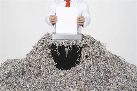 The Dangers of a Small Paper Shredder | Time Shred Services