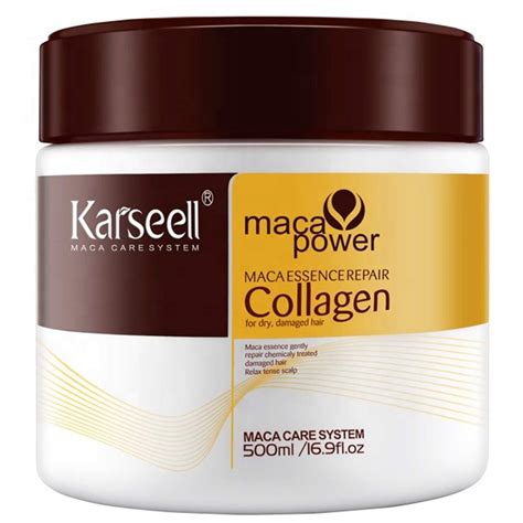 Buy Hair Karseell Collagen 16.9 OZ 500ml Deep Conditioner Coconut Oil ...