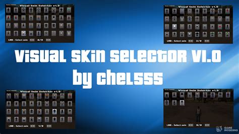 Gta Sa Skin Selector - Descargar skin Selector con Muchos skins Gta Sa ...